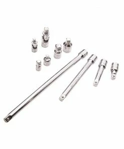 Kobalt Socket Extensions 10-Piece 1/4-in; 3/8-in; 1/2-in Drive Socket Adapter/Extension Set