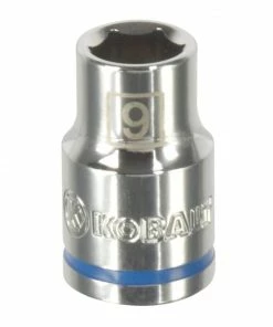 Kobalt Sockets & Socket Sets Metric 3/8-in Drive 6-point 9-mm Shallow Socket