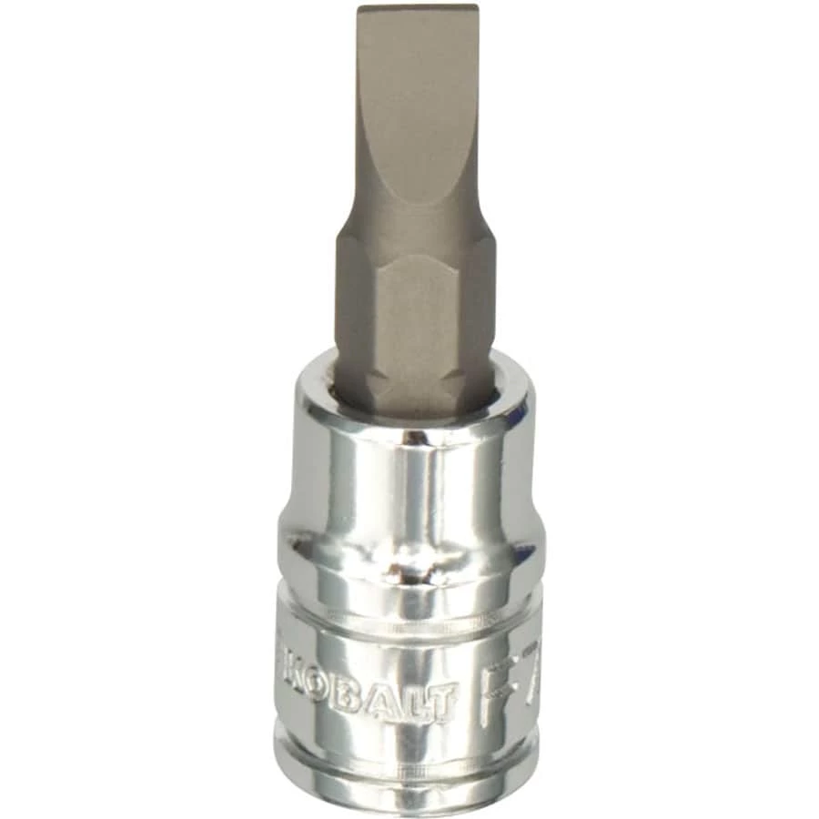 Kobalt Driver Sockets & Sets 1/4-in Drive 7/32-in Phillips Bit Flat Driver Socket 1 Kobalt Driver Sockets & Sets 1/4-in Drive 7/32-in Phillips Bit Flat Driver Socket