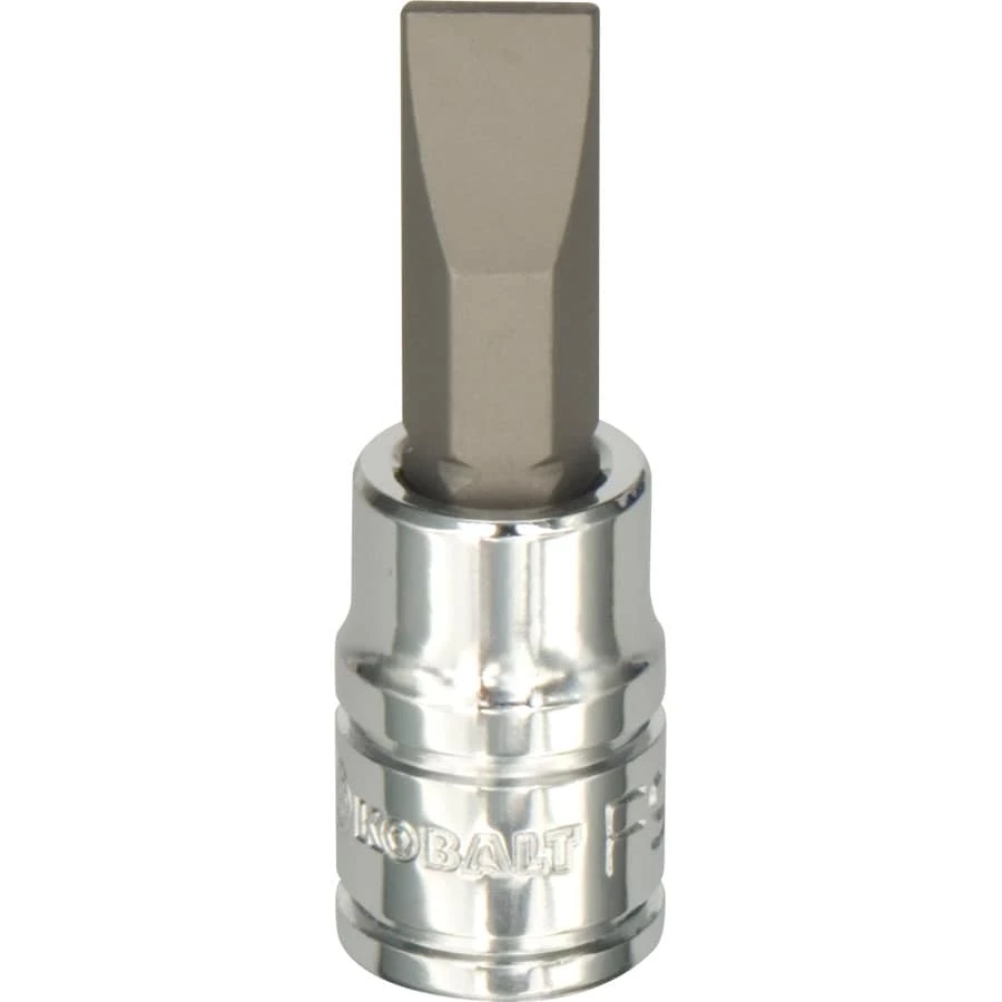Kobalt Driver Sockets & Sets 1/4-in Drive 9/32-in Phillips Bit Flat Driver Socket 1 Kobalt Driver Sockets & Sets 1/4-in Drive 9/32-in Phillips Bit Flat Driver Socket