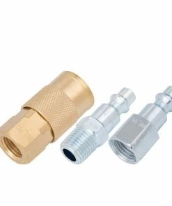 Kobalt Air Compressor Accessories NPT Coupler/Plug Kit 1/4-in Industrial