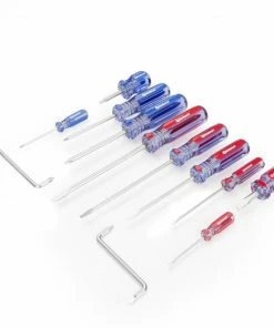 Kobalt Screwdrivers 12-Piece Acetate Handle Set Multi-bit Screwdriver Set