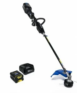 Cheap Kobalt Store 30 Kobalt Cordless Electric String Trimmers 80-Volt Max 16-in Straight Cordless String Trimmer with Attachment Capable and (Battery Included)