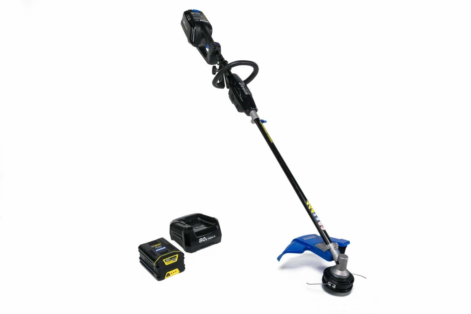 Kobalt Cordless Electric String Trimmers 80-Volt Max 16-in Straight Cordless String Trimmer with Attachment Capable and (Battery Included) 1 Kobalt Cordless Electric String Trimmers 80-Volt Max 16-in Straight Cordless String Trimmer with Attachment Capable and (Battery Included)