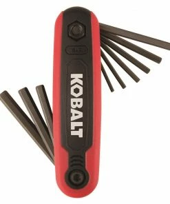 Kobalt Hex Keys & Torx Keys 9-key Standard (Sae) Folding Hex Key Set 8 Kobalt Hex Keys & Torx Keys 9-key Standard (Sae) Folding Hex Key Set -Cheap Kobalt Store 05000017