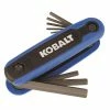 Kobalt Hex Keys & Torx Keys 8-key Metric Folding Hex Key Set