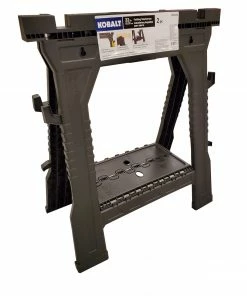 Kobalt Saw Horses 2-Pack 4.1-in W x 32-in H Plastic Saw Horse (1000-lb Capacity) 15 Kobalt Saw Horses 2-Pack 4.1-in W x 32-in H Plastic Saw Horse (1000-lb Capacity) -Cheap Kobalt Store 05015203 scaled