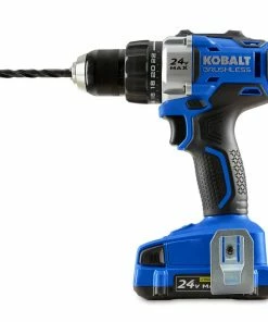 Kobalt Drills 24-volt Max 1/2-in Brushless Cordless Drill (1-Battery Included and Charger Included) -Cheap Kobalt Store 05325395