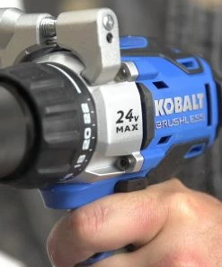Kobalt Drills 24-volt Max 1/2-in Brushless Cordless Drill (1-Battery Included and Charger Included) -Cheap Kobalt Store 05325398