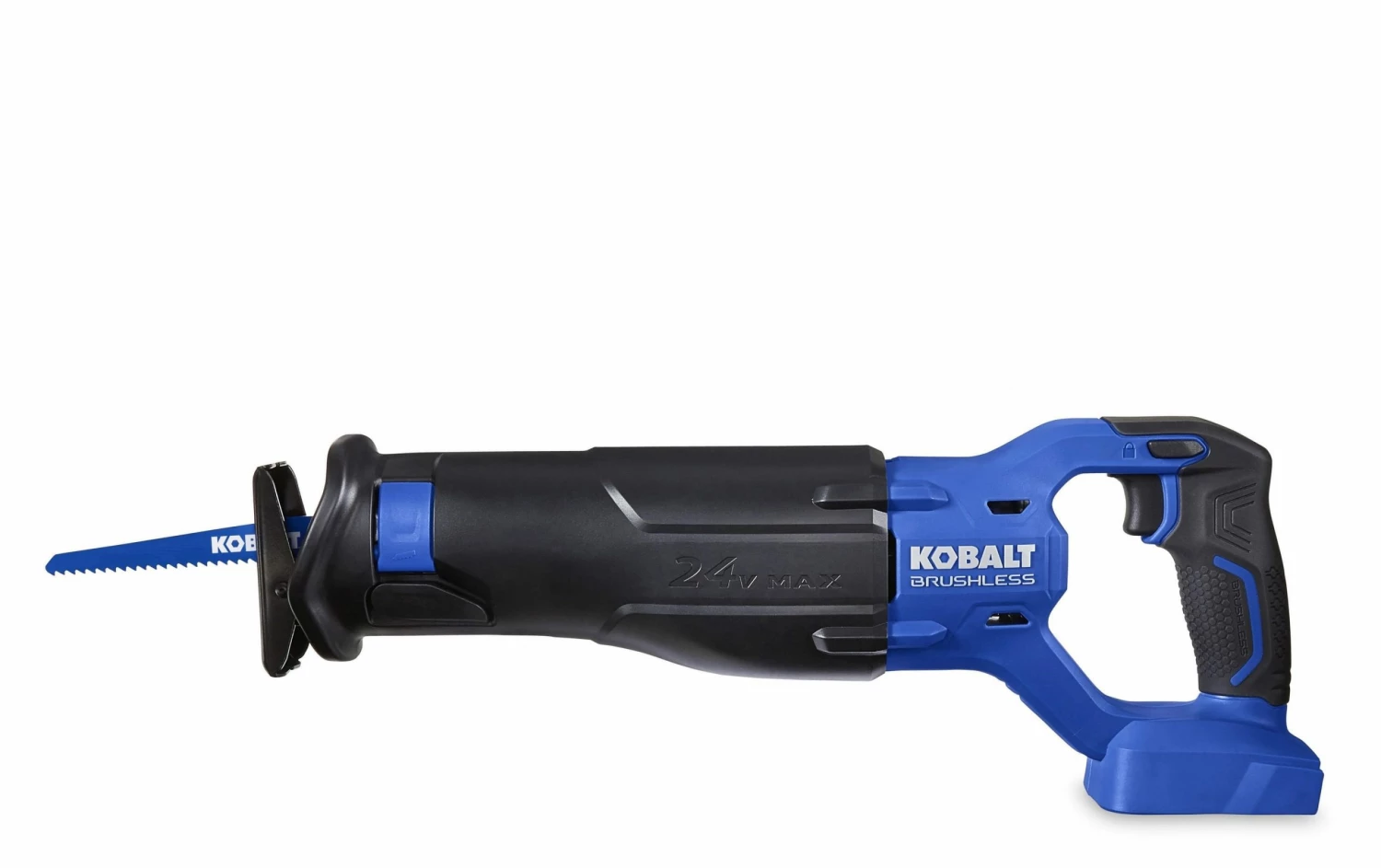 Kobalt Reciprocating Saws 24-volt Max Variable Speed Brushless Cordless Reciprocating Saw (Tool Only) 1 Kobalt Reciprocating Saws 24-volt Max Variable Speed Brushless Cordless Reciprocating Saw (Tool Only)