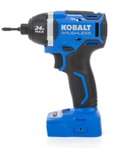 Kobalt Power Tool Combo Kits 2-Tool 24-Volt Max Brushless Power Tool Combo Kit with Soft Case (1-Battery Included and Charger Included) -Cheap Kobalt Store 05395433