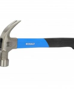 Kobalt Hammers 16-oz Smoothed Face Steel Head Fiberglass Claw Hammer -Cheap Kobalt Store 08000377
