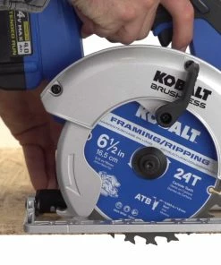 Kobalt Circular Saws 24-Volt Max 6-1/2-in Brushless Cordless Circular Saw Circular Saw -Cheap Kobalt Store 08008214