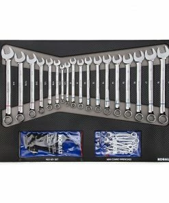 Kobalt Mechanics Tool Sets 300-Piece Standard (SAE) and Metric Combination Polished Chrome Mechanics Tool Set (1/4-in; 3/8-in) -Cheap Kobalt Store 08236282