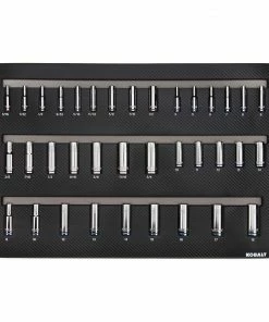 Kobalt Mechanics Tool Sets 300-Piece Standard (SAE) and Metric Combination Polished Chrome Mechanics Tool Set (1/4-in; 3/8-in) -Cheap Kobalt Store 08326944