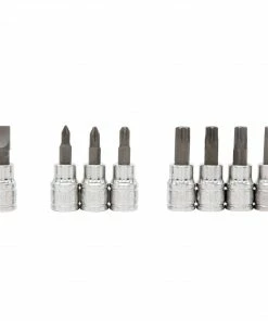 Kobalt Driver Sockets & Sets 42-Piece 3/8-in Drive Set Hex; Torx; Phillips; Flathead Bit Standard (SAE) and Metric Combination Driver Socket Set -Cheap Kobalt Store 08378731 scaled