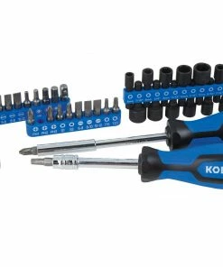 Kobalt Mechanics Tool Sets 300-Piece Standard (SAE) and Metric Combination Polished Chrome Mechanics Tool Set (1/4-in; 3/8-in) -Cheap Kobalt Store 08486662 scaled