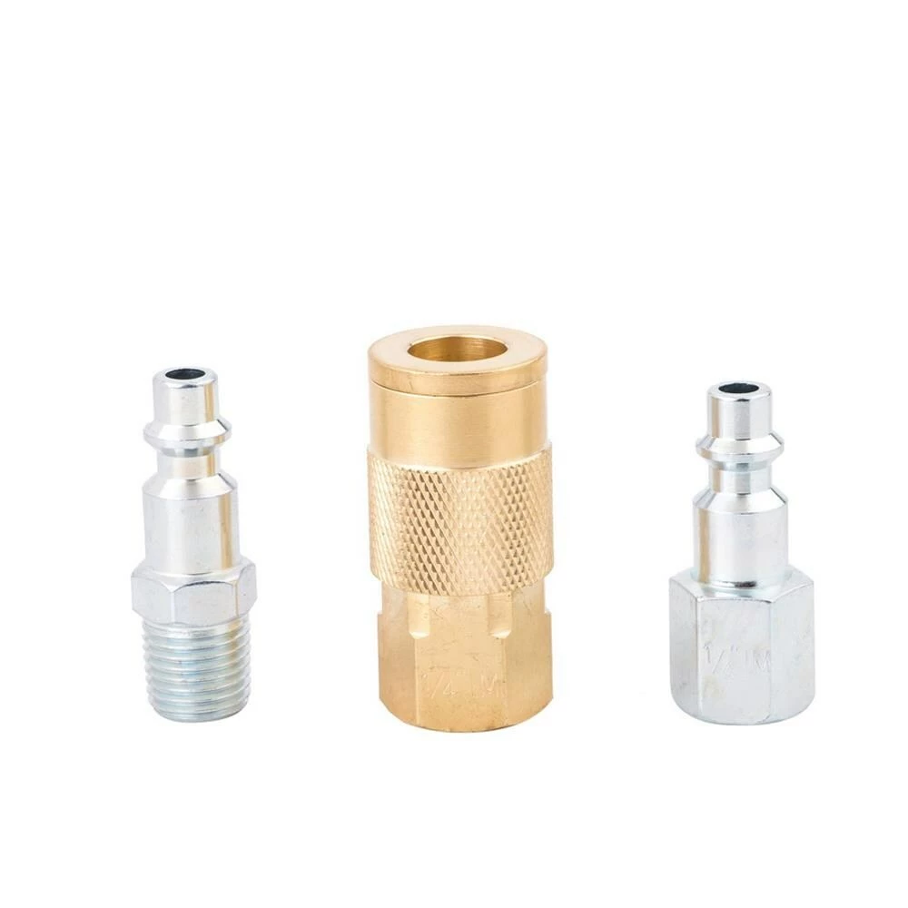 Kobalt Air Compressor Accessories NPT Coupler/Plug Kit 1/4-in Industrial 5 Kobalt Air Compressor Accessories NPT Coupler/Plug Kit 1/4-in Industrial - Image 5