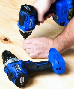 Kobalt Power Tool Combo Kits 2-Tool 24-Volt Max Brushless Power Tool Combo Kit with Soft Case (1-Battery Included and Charger Included) -Cheap Kobalt Store 08619632