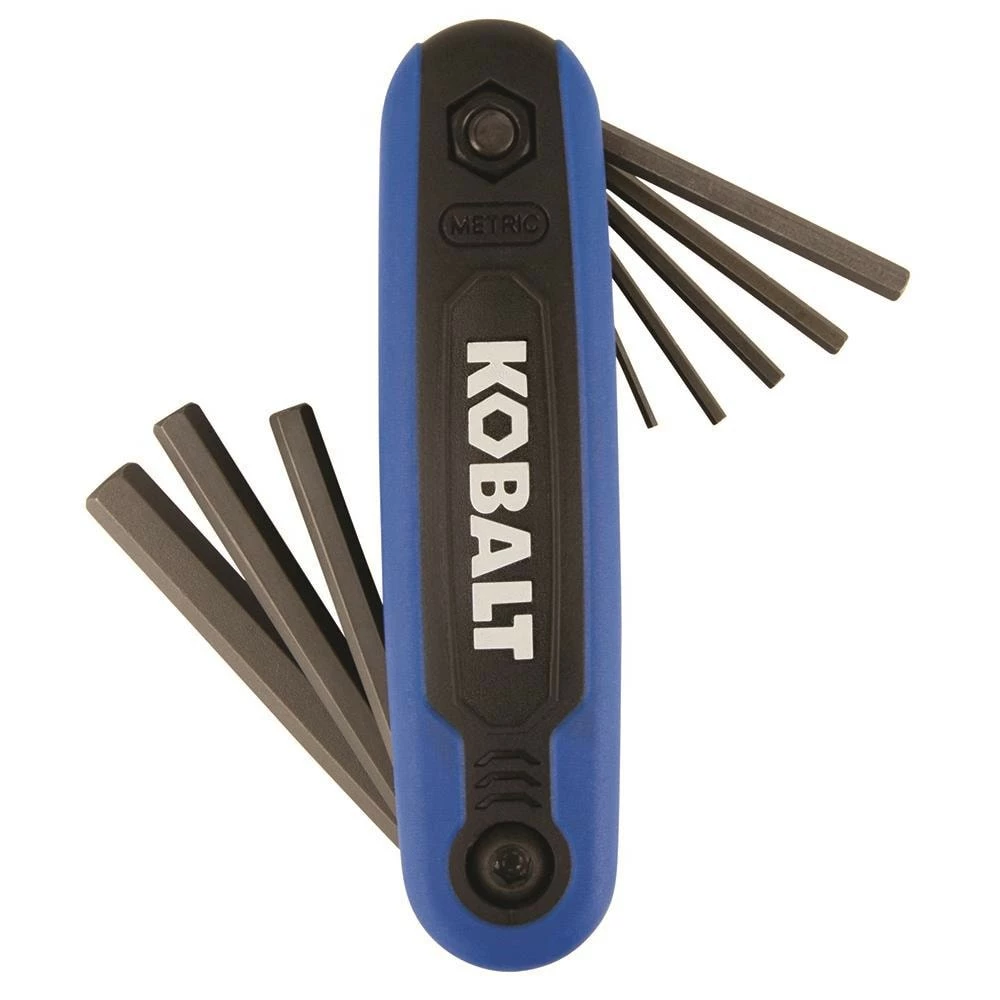 Kobalt Hex Keys & Torx Keys 8-key Metric Folding Hex Key Set 4 Kobalt Hex Keys & Torx Keys 8-key Metric Folding Hex Key Set - Image 4