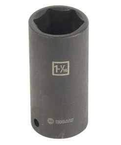Kobalt Impact Sockets & Impact Socket Sets Standard (SAE) 1/2-in Drive 1-1/16-in 6-Point Impact Socket