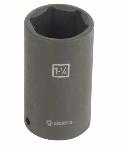 Kobalt Impact Sockets & Impact Socket Sets Standard (SAE) 1/2-in Drive 1-1/4-in 6-Point Impact Socket