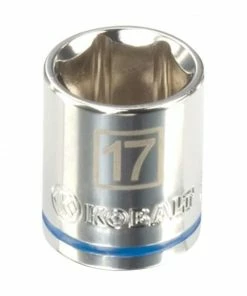 Kobalt Sockets & Socket Sets Metric 3/8-in Drive 6-point 17-mm Shallow Socket