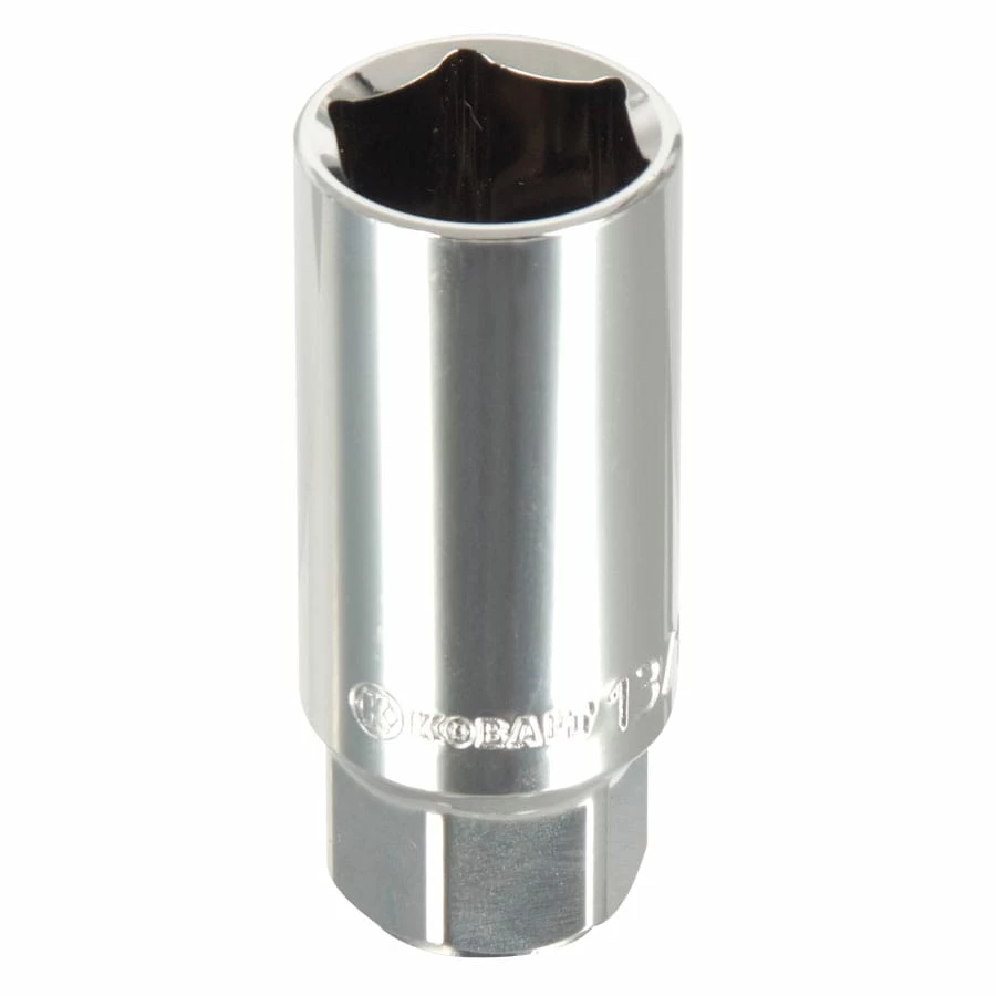 Kobalt Sockets & Socket Sets Standard (SAE) 3/8-in Drive 6-point 13/16-in Spark Plug Socket 1 Kobalt Sockets & Socket Sets Standard (SAE) 3/8-in Drive 6-point 13/16-in Spark Plug Socket