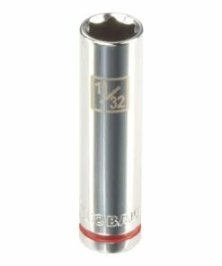 Kobalt Sockets & Socket Sets Standard (SAE) 1/4-in Drive 6-point 11/32-in Deep Socket