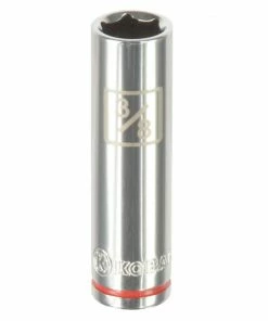 Kobalt Sockets & Socket Sets Standard (SAE) 1/4-in Drive 6-point 3/8-in Deep Socket