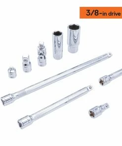 Kobalt Drive Tool & Socket Accessories 22-Piece 1/4-in, 3/8-in and 1/2-in drive tools Drive Accessory Set -Cheap Kobalt Store 09616570