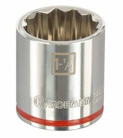 Kobalt Sockets & Socket Sets Standard (SAE) 1/2-in Drive 12-point 1-1/2-in Shallow Socket -Cheap Kobalt Store 099198852805lg