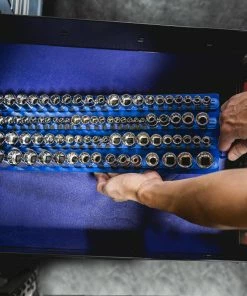 Kobalt Tool Storage Accessories Steel Multiple Drive Socket Storage -Cheap Kobalt Store 10027559 scaled