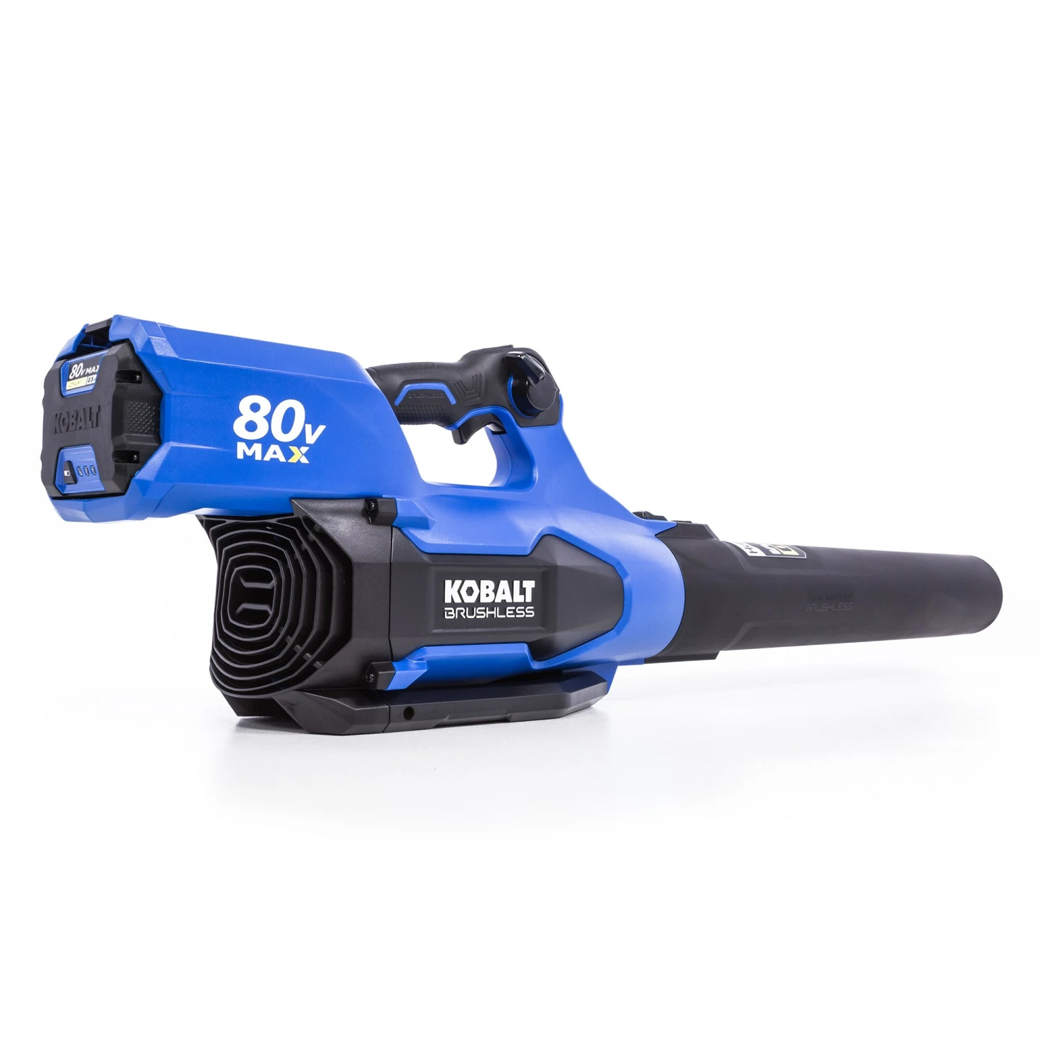 Kobalt Cordless Electric Leaf Blowers 80-volt Max 630-CFM Brushless Handheld Cordless Electric Leaf Blower (Tool Only) 3 Kobalt Cordless Electric Leaf Blowers 80-volt Max 630-CFM Brushless Handheld Cordless Electric Leaf Blower (Tool Only) - Image 3
