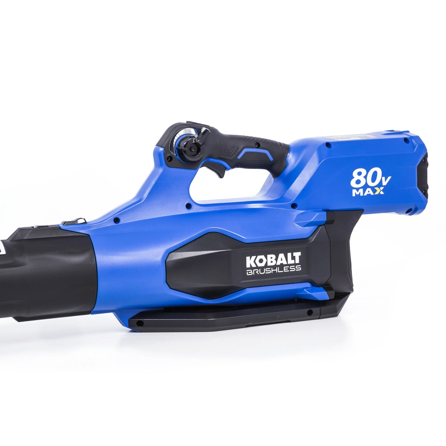 Kobalt Cordless Electric Leaf Blowers 80-volt Max 630-CFM Brushless Handheld Cordless Electric Leaf Blower (Tool Only) 4 Kobalt Cordless Electric Leaf Blowers 80-volt Max 630-CFM Brushless Handheld Cordless Electric Leaf Blower (Tool Only) - Image 4