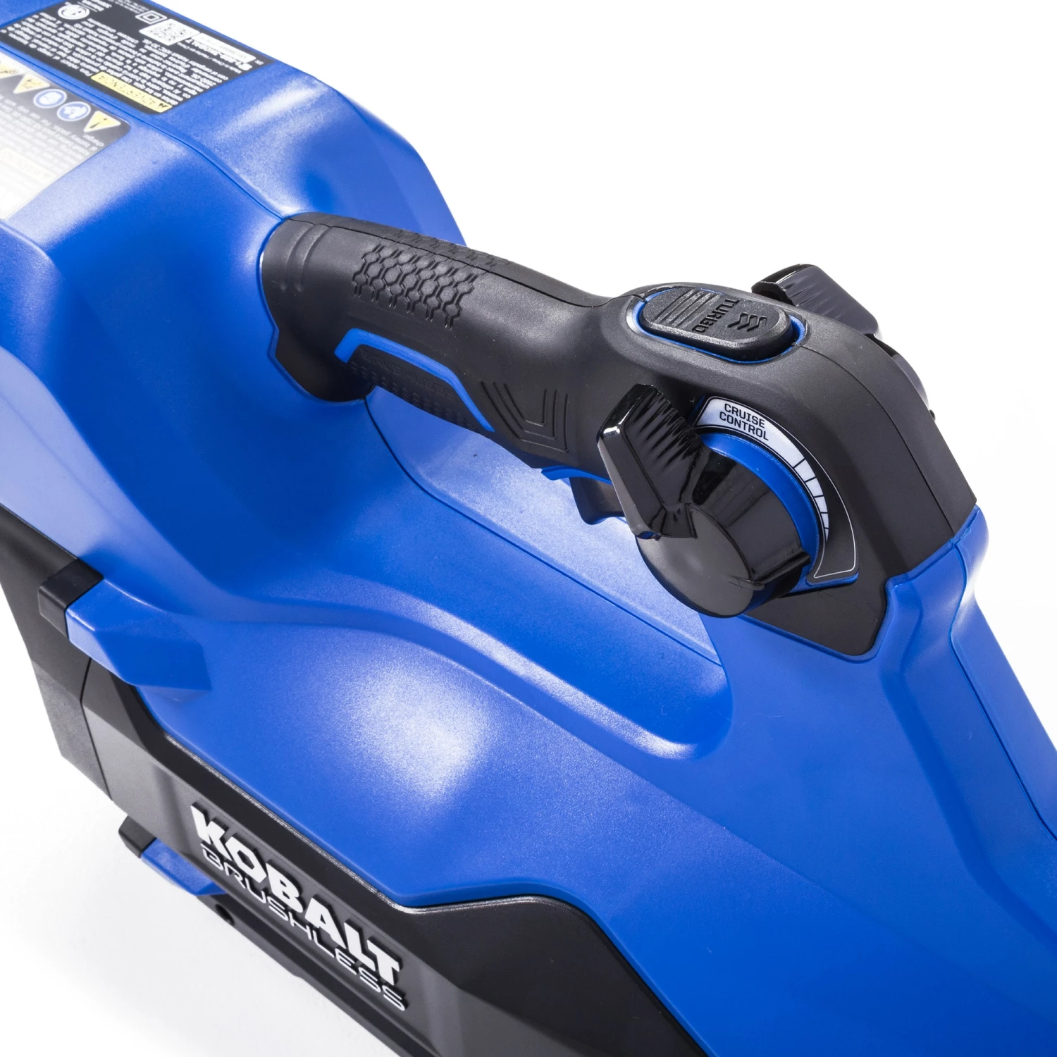Kobalt Cordless Electric Leaf Blowers 80-volt Max 630-CFM Brushless Handheld Cordless Electric Leaf Blower (Tool Only) 6 Kobalt Cordless Electric Leaf Blowers 80-volt Max 630-CFM Brushless Handheld Cordless Electric Leaf Blower (Tool Only) - Image 6
