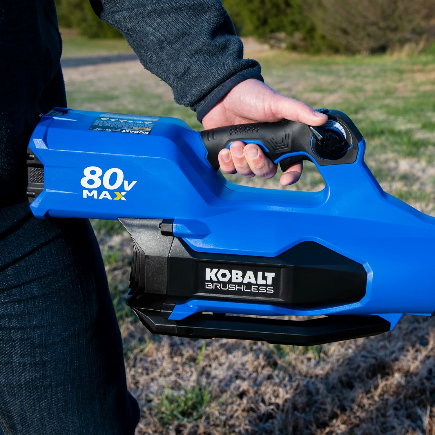Kobalt Cordless Electric Leaf Blowers 80-volt Max 630-CFM Brushless Handheld Cordless Electric Leaf Blower (Tool Only) 10 Kobalt Cordless Electric Leaf Blowers 80-volt Max 630-CFM Brushless Handheld Cordless Electric Leaf Blower (Tool Only) - Image 10