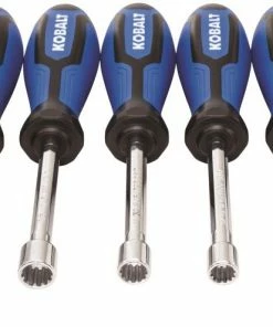 Kobalt Nut Driver Sets 7-Piece Metric and SAE Spline Nut Driver Set -Cheap Kobalt Store 10281568