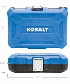Kobalt Mechanics Tool Sets 64-Piece Standard (SAE) and Metric Combination Polished Chrome Mechanics Tool Set (1/4-in; 3/8-in; 1/2-in;) 19 Kobalt Mechanics Tool Sets 64-Piece Standard (SAE) and Metric Combination Polished Chrome Mechanics Tool Set (1/4-in; 3/8-in; 1/2-in;) -Cheap Kobalt Store 10409011