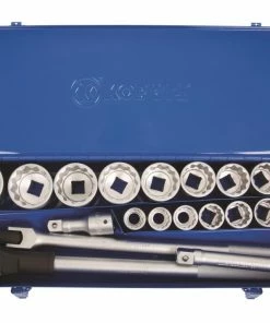Kobalt Mechanics Tool Sets 3/4-in Drive 20-Piece Standard (SAE) Matte Mechanics Tool Set -Cheap Kobalt Store 10421574