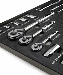 Kobalt Mechanics Tool Sets 300-Piece Standard (SAE) and Metric Combination Polished Chrome Mechanics Tool Set (1/4-in; 3/8-in) -Cheap Kobalt Store 10442450