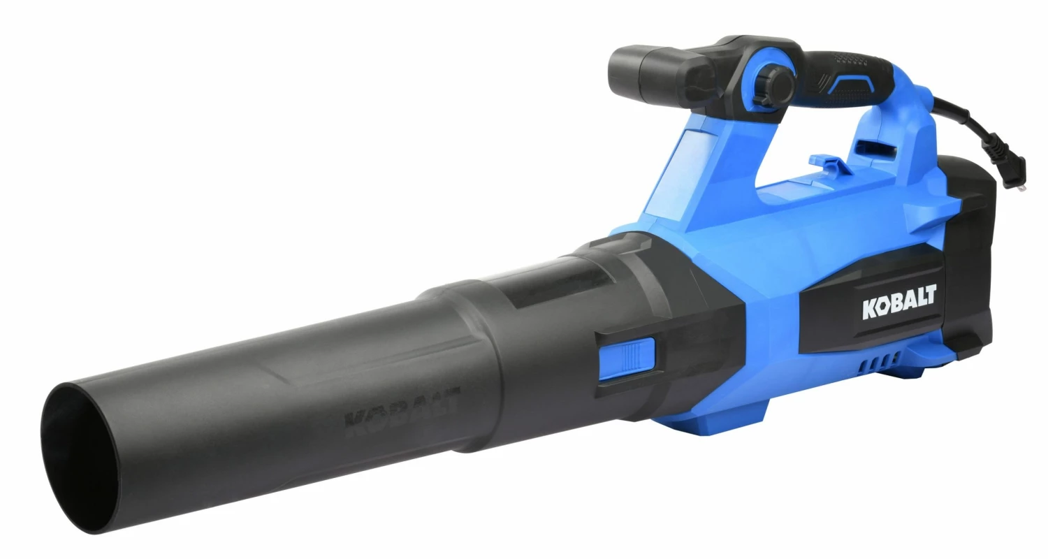 Kobalt Corded Electric Leaf Blowers 12-Amp 700-CFM 115-MPH Corded Electric Leaf Blower 1 Kobalt Corded Electric Leaf Blowers 12-Amp 700-CFM 115-MPH Corded Electric Leaf Blower
