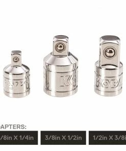 Kobalt Socket Adapters 3-Piece Socket Adapter Set 6 Kobalt Socket Adapters 3-Piece Socket Adapter Set -Cheap Kobalt Store 10732694