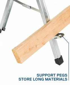 Kobalt Saw Horses 43-in W x 30-in H Steel Saw Horse (1100-lb Capacity) -Cheap Kobalt Store 11204115