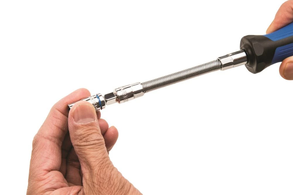 Kobalt Drive Tool & Socket Accessories 1/4-in Spinner Handle with Flexible Shaft 5 Kobalt Drive Tool & Socket Accessories 1/4-in Spinner Handle with Flexible Shaft - Image 5