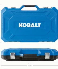 Kobalt Impact Sockets & Impact Socket Sets 55-Piece Standard (SAE) and Metric Combination 1/2-in Drive Set 6-Point Impact Socket Set -Cheap Kobalt Store 11328541 scaled