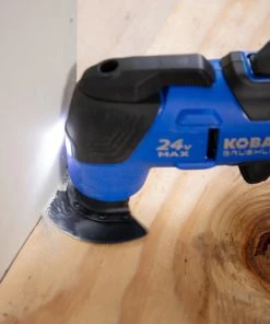 Kobalt Oscillating Tool Kits 18-Piece Brushless 24-volt Max Variable Speed Oscillating Multi-Tool Kit with Soft Case -Cheap Kobalt Store 11384249