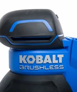 Kobalt Power Sanders Brushless 24-Volt Brushless Cordless Random Orbital Sander with Dust Management -Cheap Kobalt Store 11384620