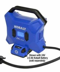 Kobalt Air Inflators Kobalt 24 Volt cordless high pressure inflator 24-Volt Lithium Ion (Li-Ion) Air Inflator (Power Source: Battery) -Cheap Kobalt Store 11621569