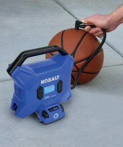 Kobalt Air Inflators Kobalt 24 Volt cordless high pressure inflator 24-Volt Lithium Ion (Li-Ion) Air Inflator (Power Source: Battery) -Cheap Kobalt Store 11621572